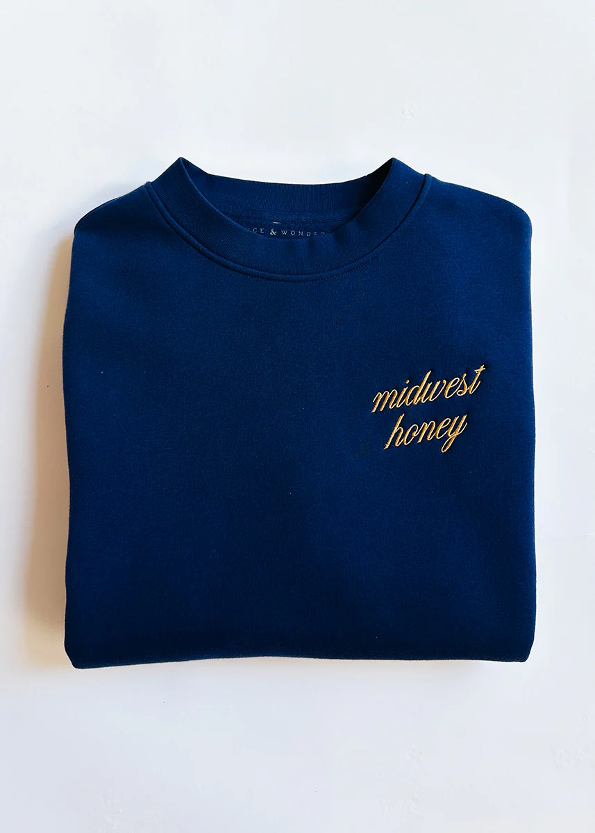 Midwest Honey Script Sweatshirt - Image 7