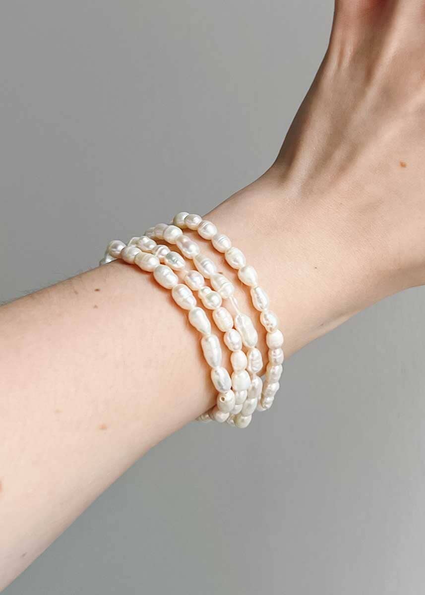 Mini Freshwater Pearl Single Bracelet - Image 2