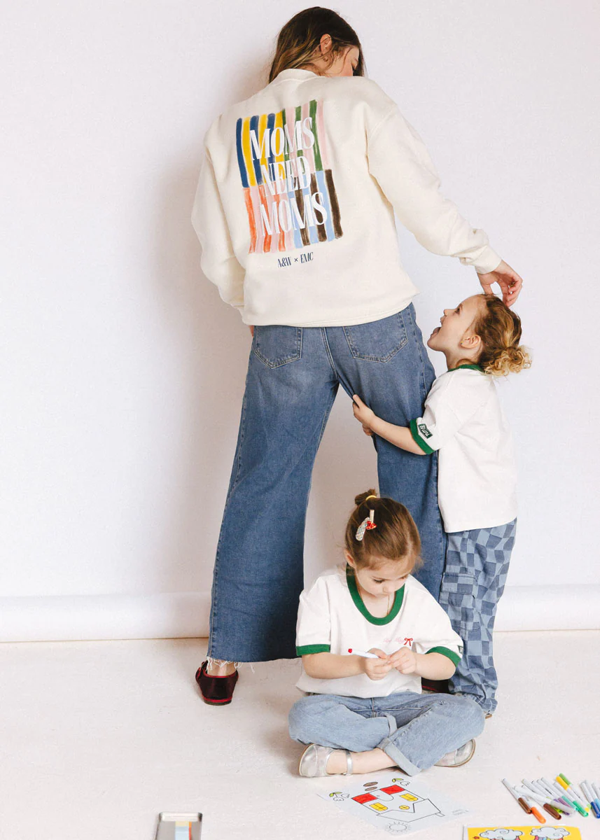 Moms Need Moms Sweatshirt - Image 7
