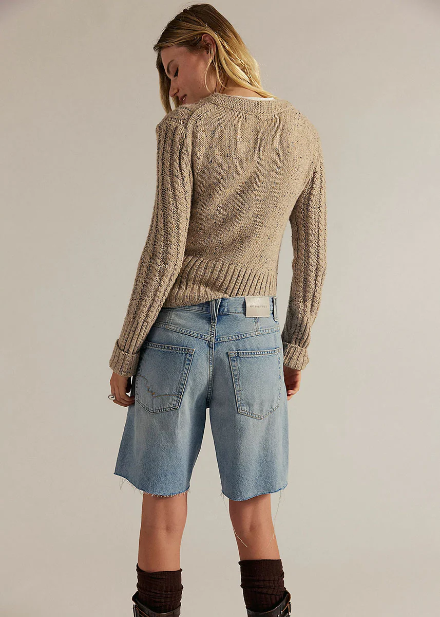 Montana Raw Hem Short - Cowgirl Blues - Image 5