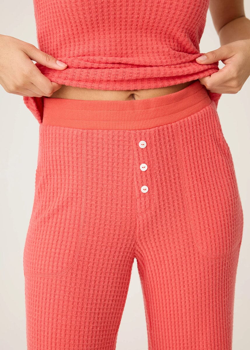 Morning Waffles Lounge Pants - Scarlet - Image 5