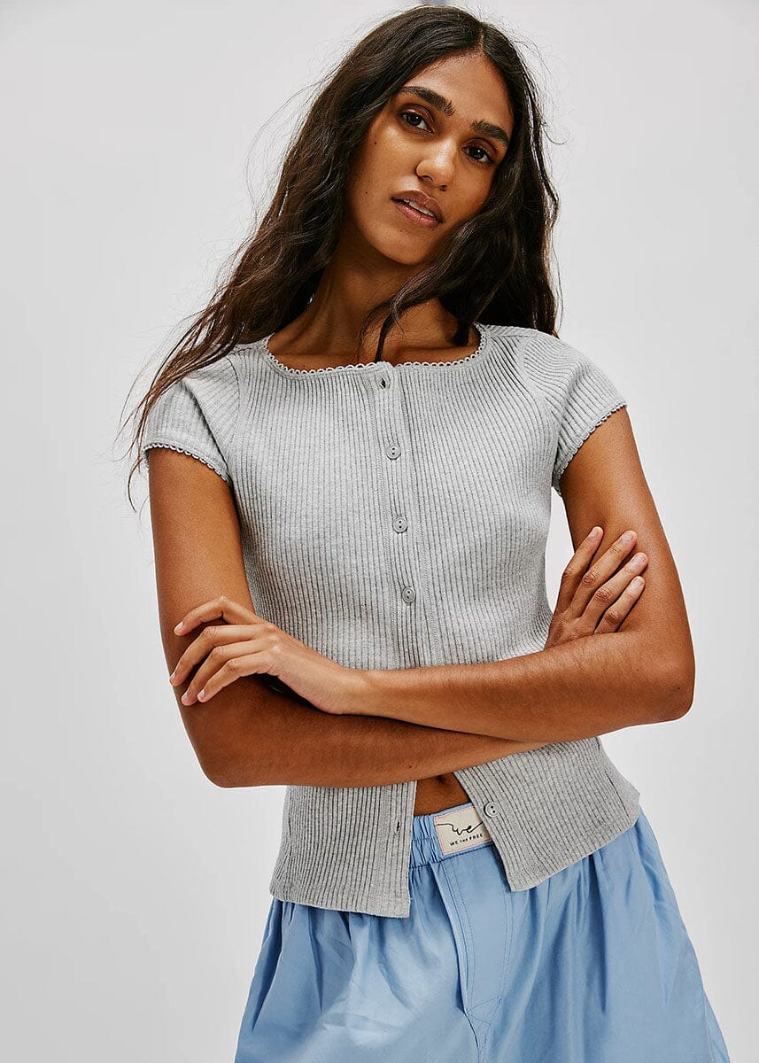 Most Wanted Cardi - Heather Grey - Image 3