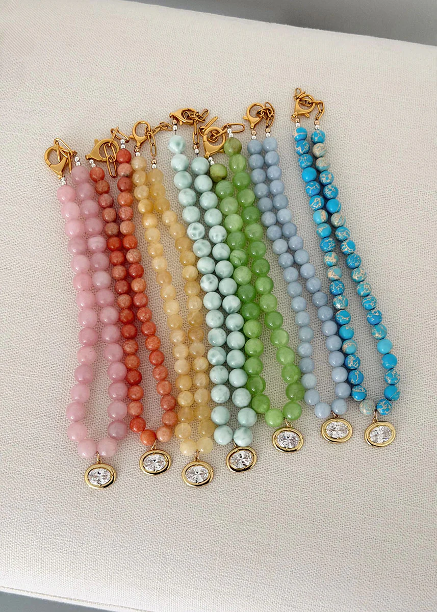 Naples Necklace - Light Blue - Image 3