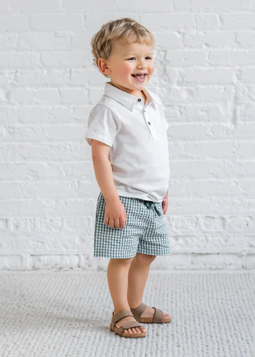 Nixie Seersucker Shorts - Laguna Gingham - Image 4