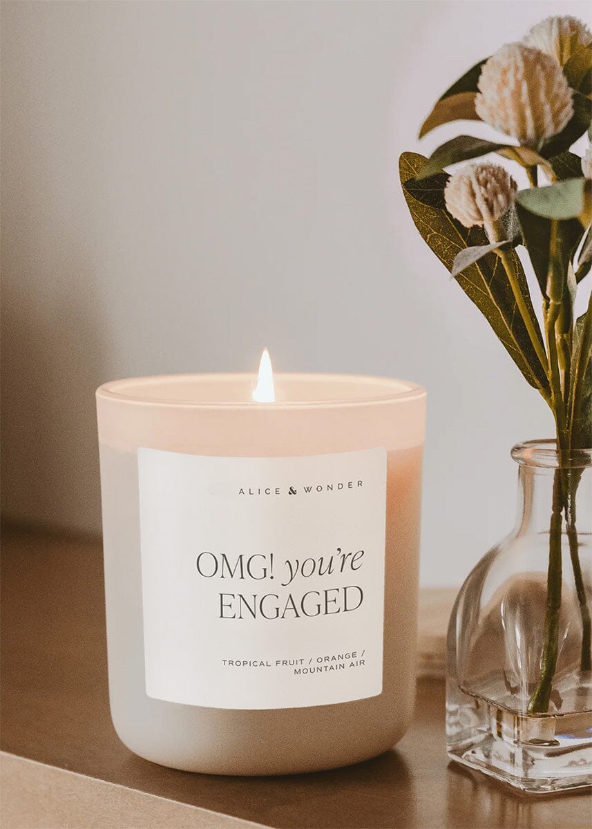 OMG! You're Engaged! Soy Candle – 15oz - Image 2
