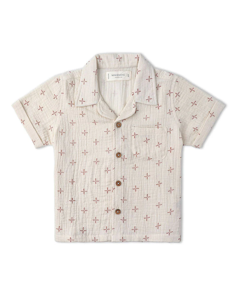 Organic Shirt & Shorts Set - Cross - Image 2
