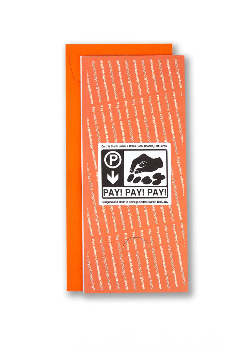 Parking Ticket Money Holder Card - Image 2