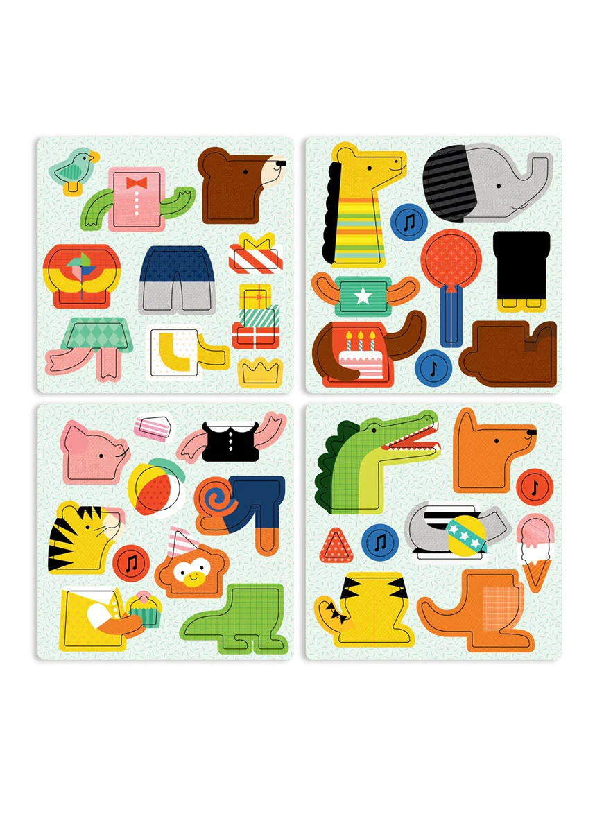 Party Animals On-The-Go Magnetic Play Set - Image 3