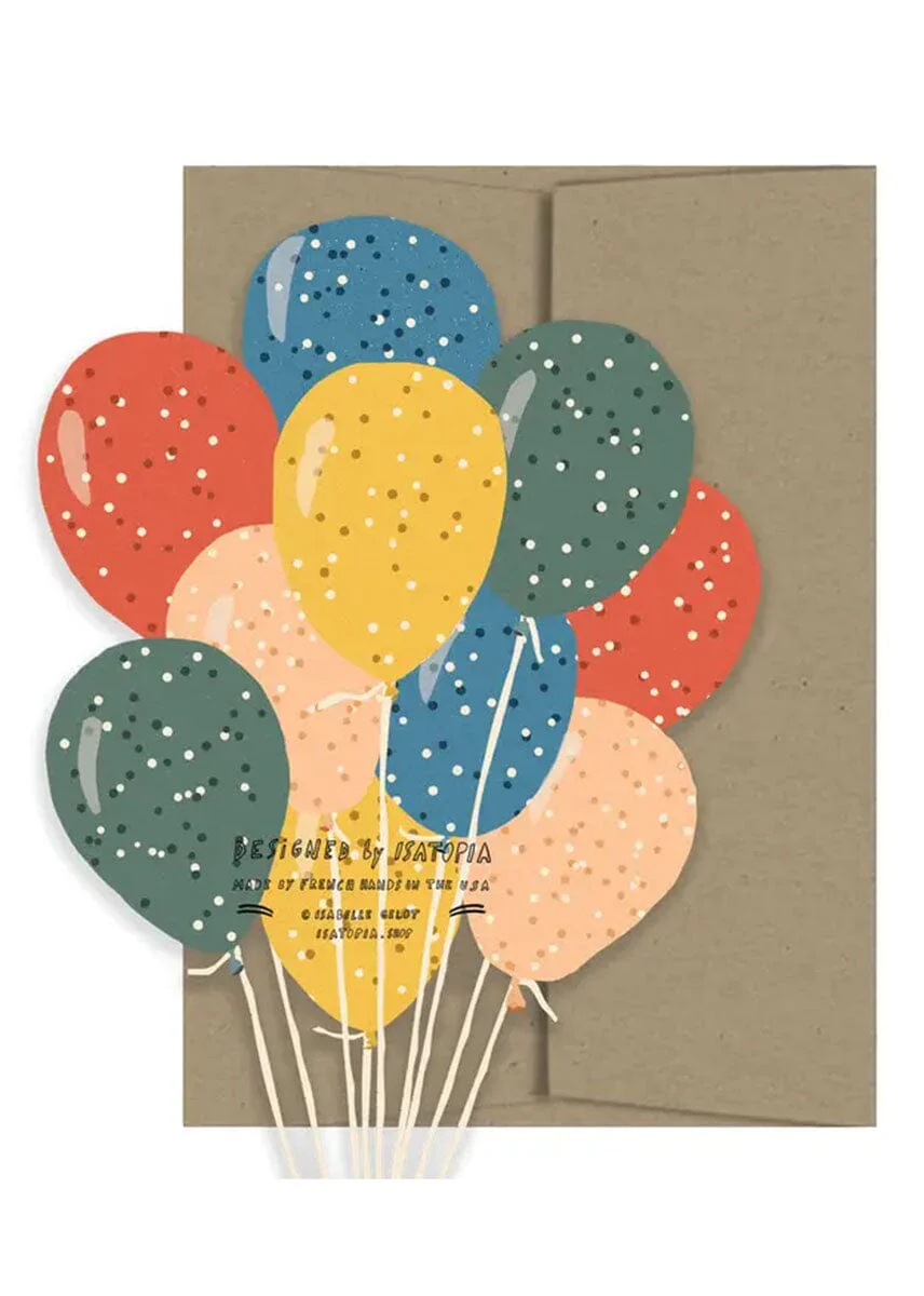 Party Balloons Card - Image 2