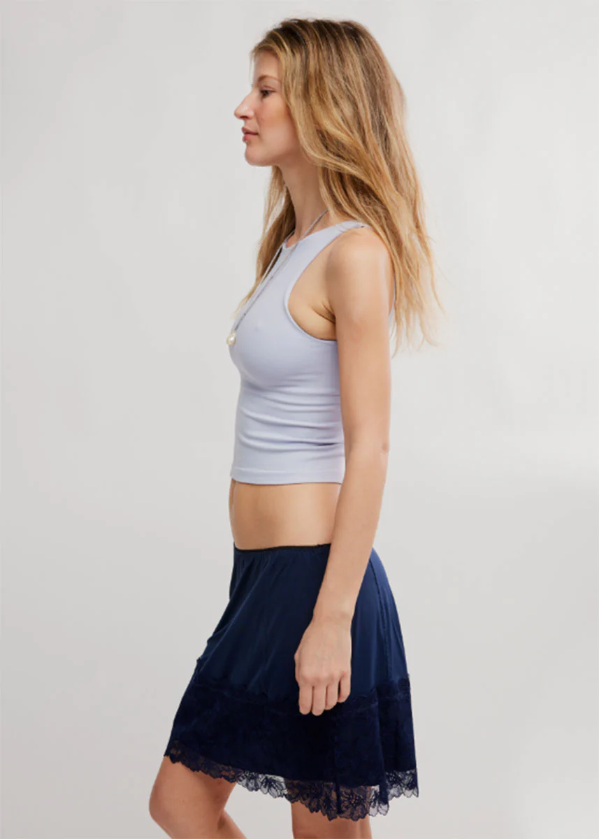 Party Crashers Half Slip Skirt - Deeper Iris - Image 2