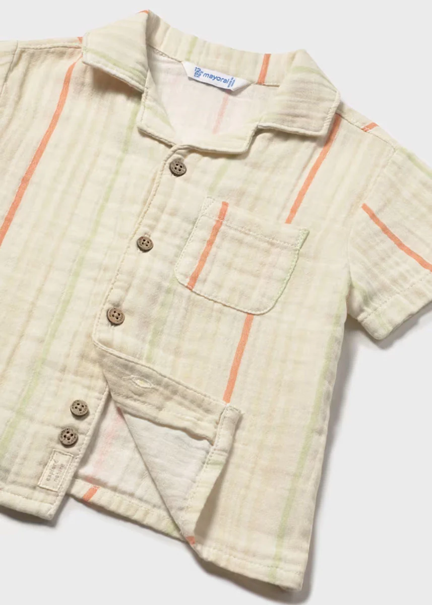 Percy Linen Shirt - Stripes - Image 3