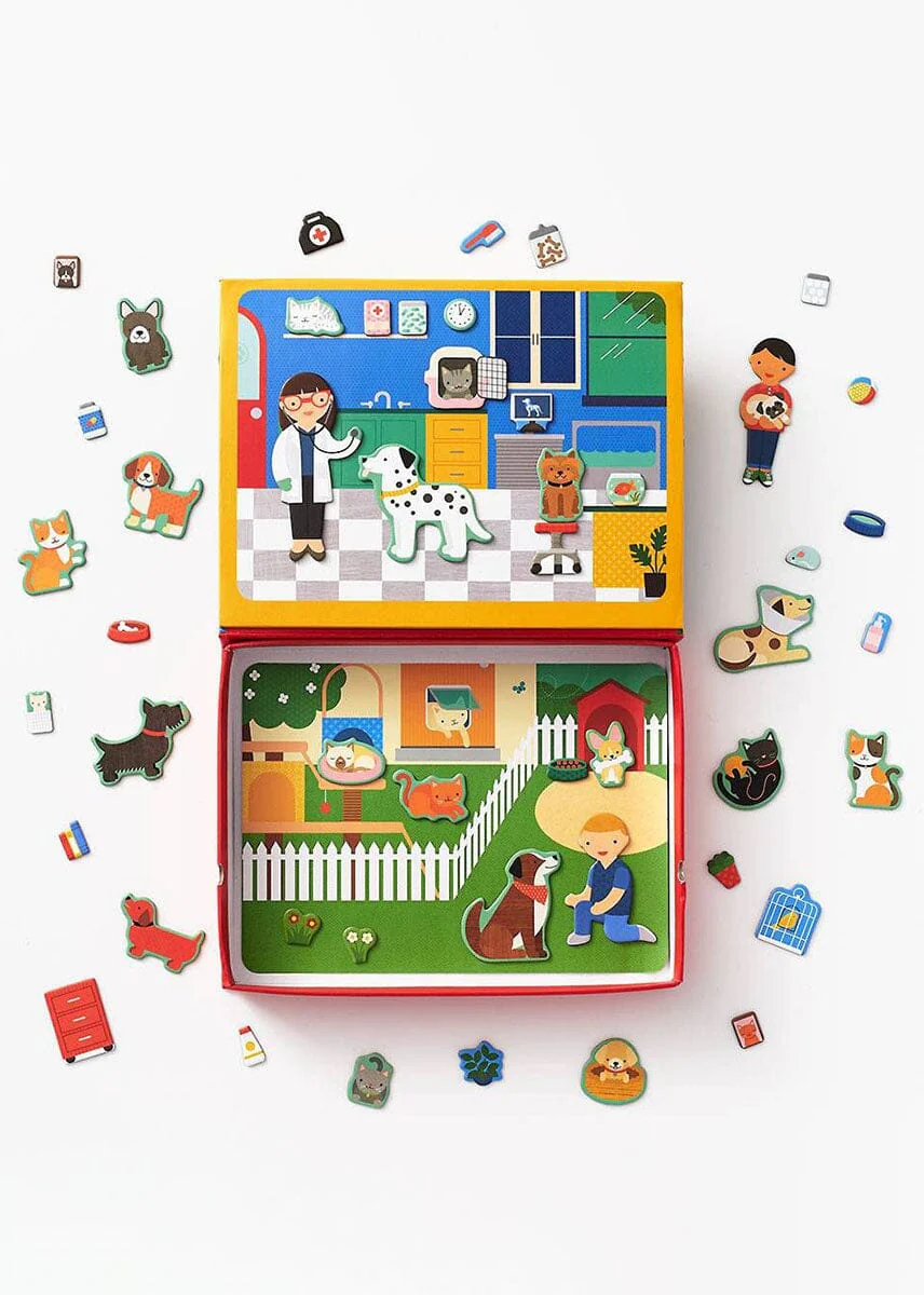 Pet Hospital Magnetic Play Scene Set - Image 2
