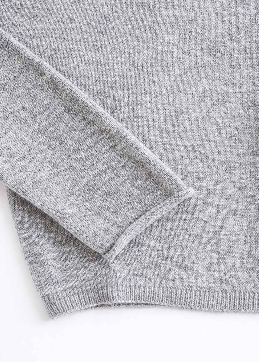 Piper Cardigan - Heather Grey - Image 3