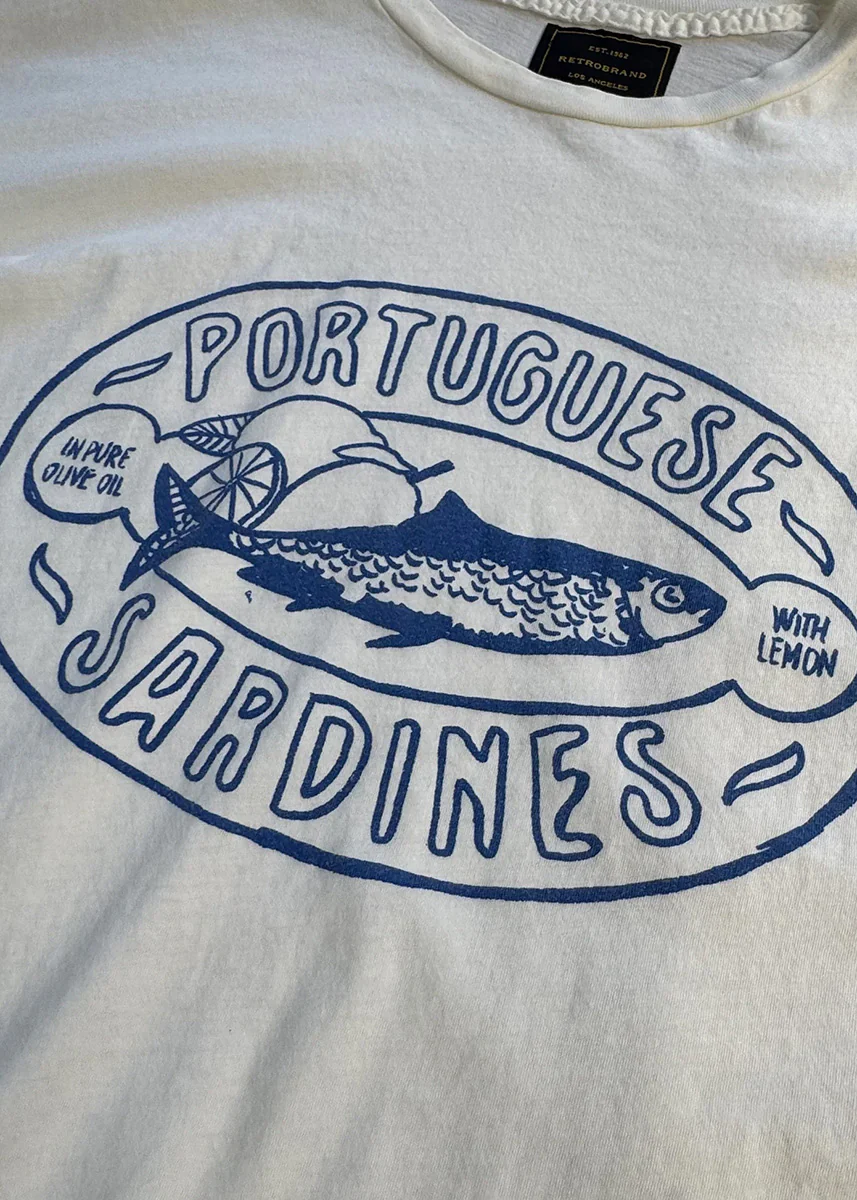 Portugal Sardines Baby Tee - Image 2