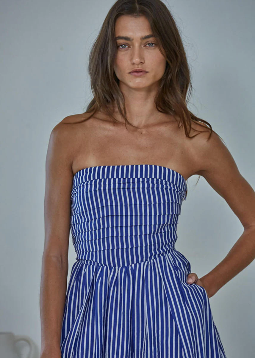 Promenade Dress - Denim Blue - Image 3
