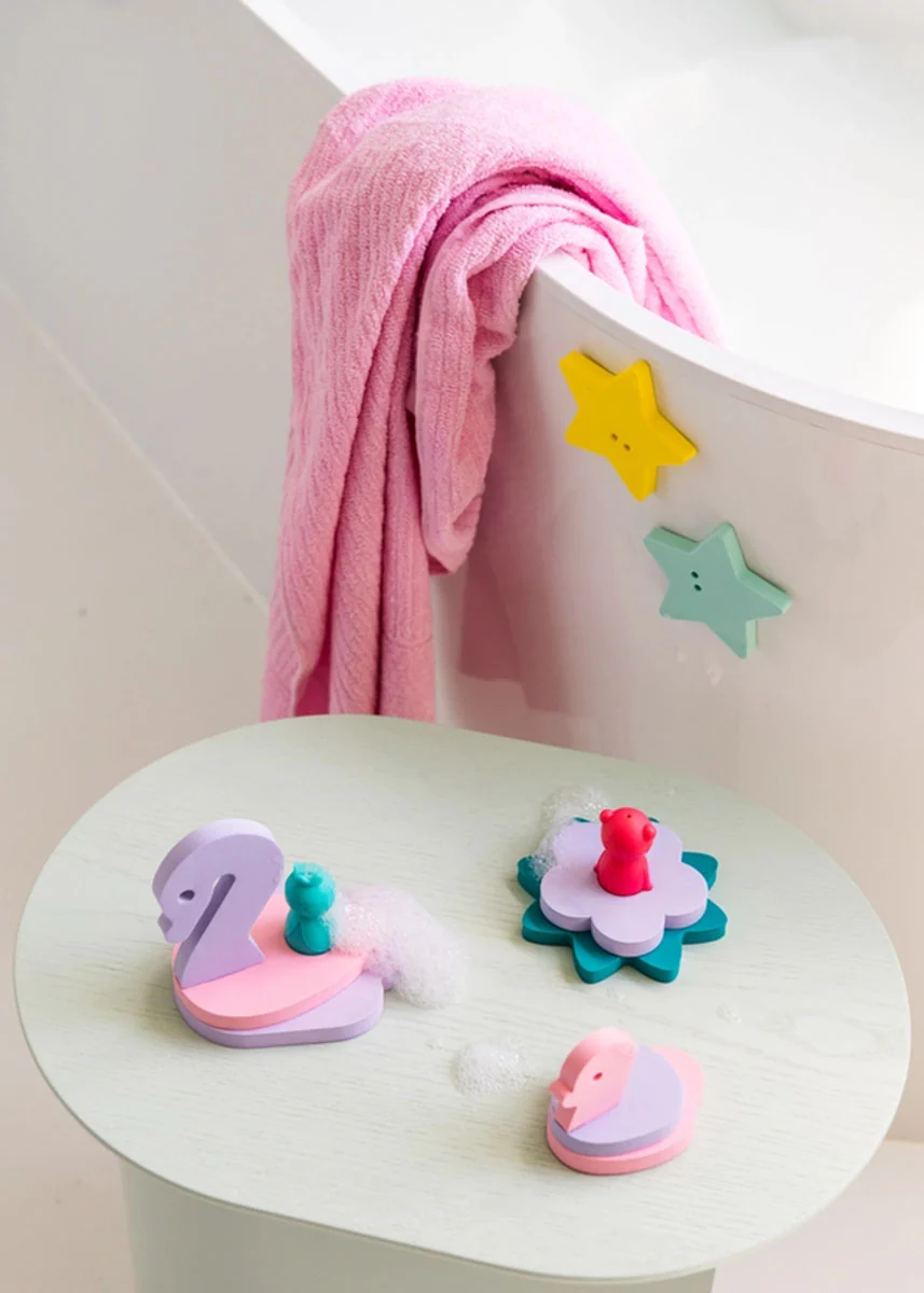 Puzzle Friends Bath Toys - Fairy Pond - Image 3