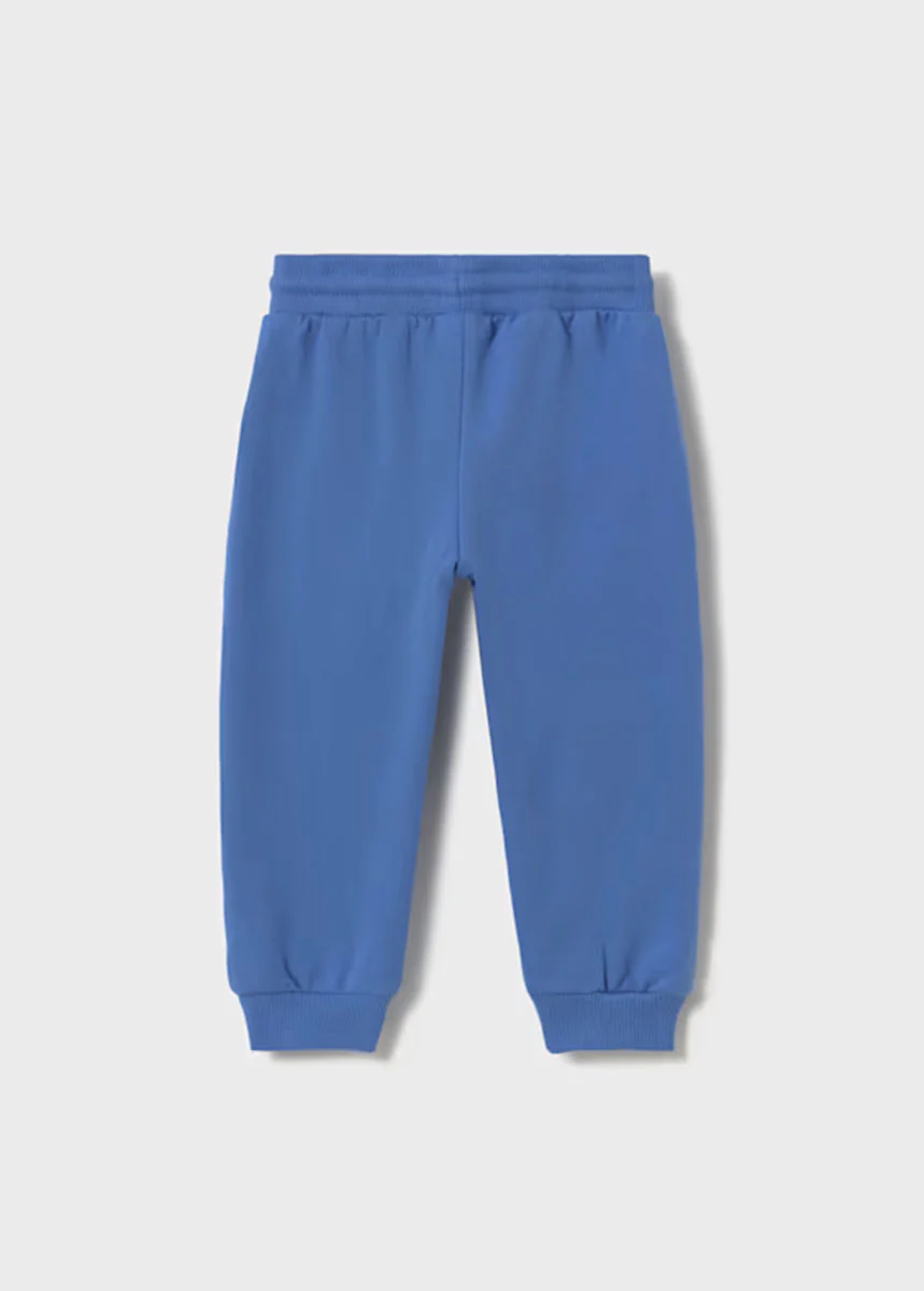 Renley Cuffed Fleece Sweatpants - Blue - Image 2