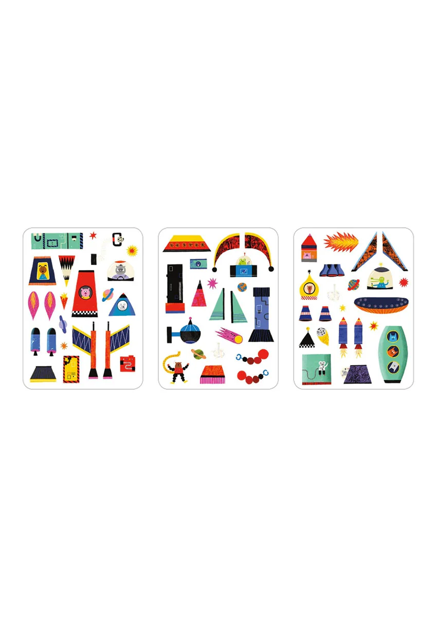 Rocket Ships Magnetic Build-It Set - Image 3