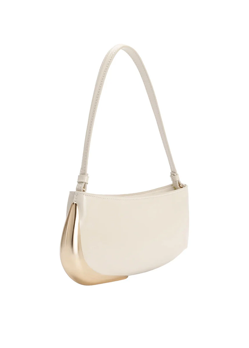 Sade Shoulder Bag - Ivory - Image 2