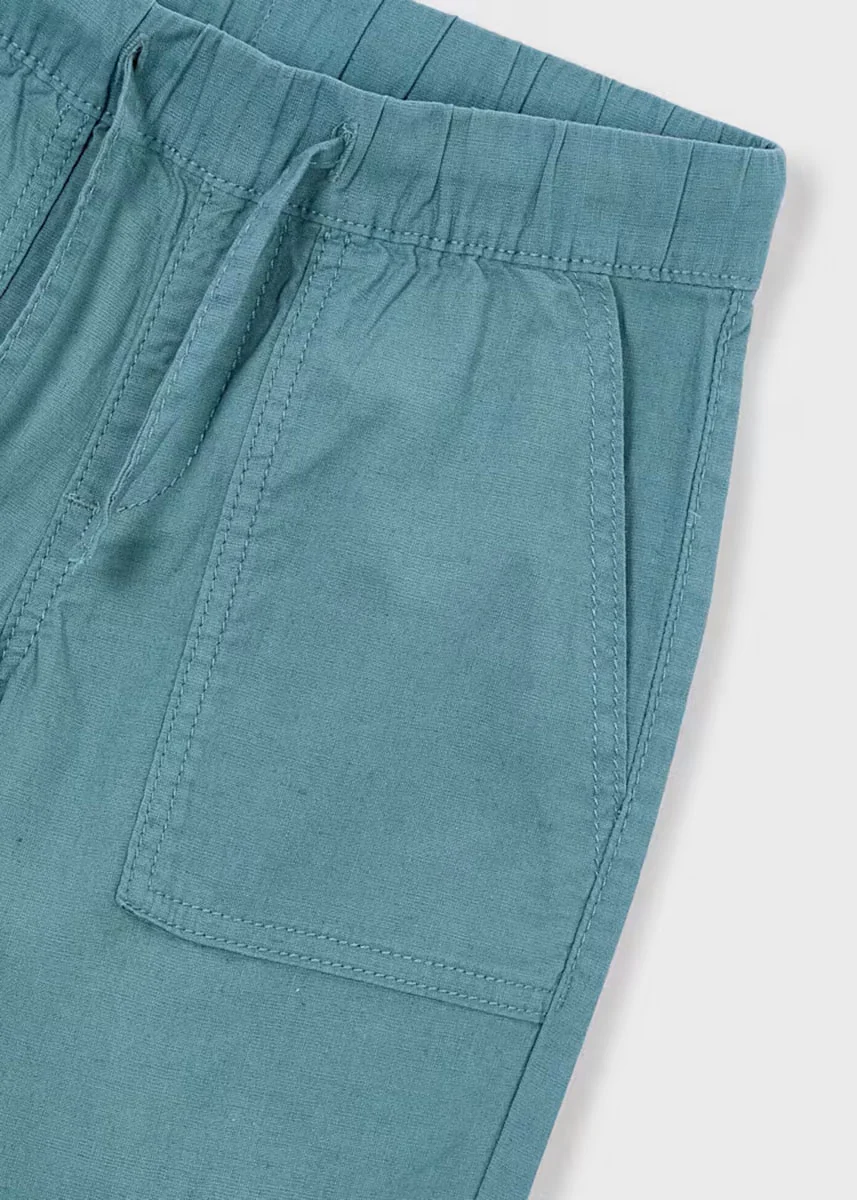 Shane Linen Jogger Pant - Seaweed - Image 4