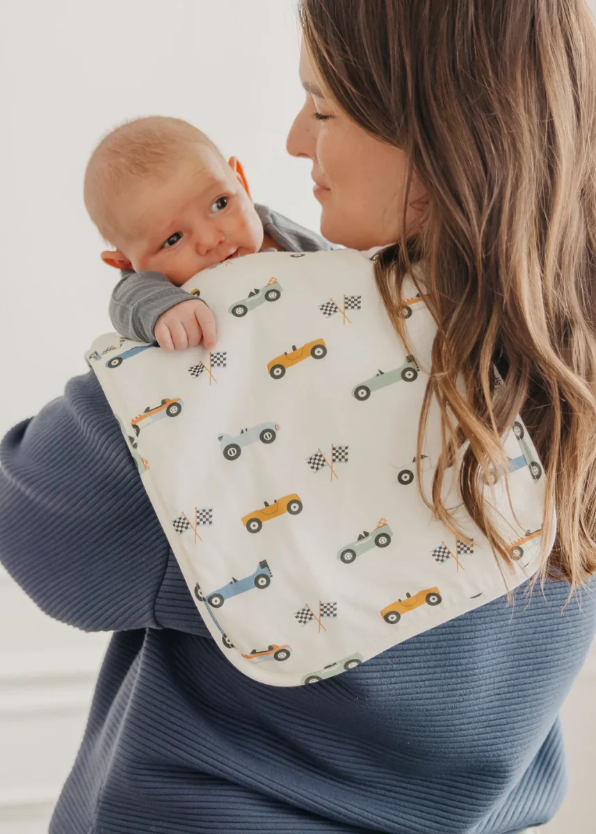 Speedster Burp Cloth Set - 3-Pack - Image 2