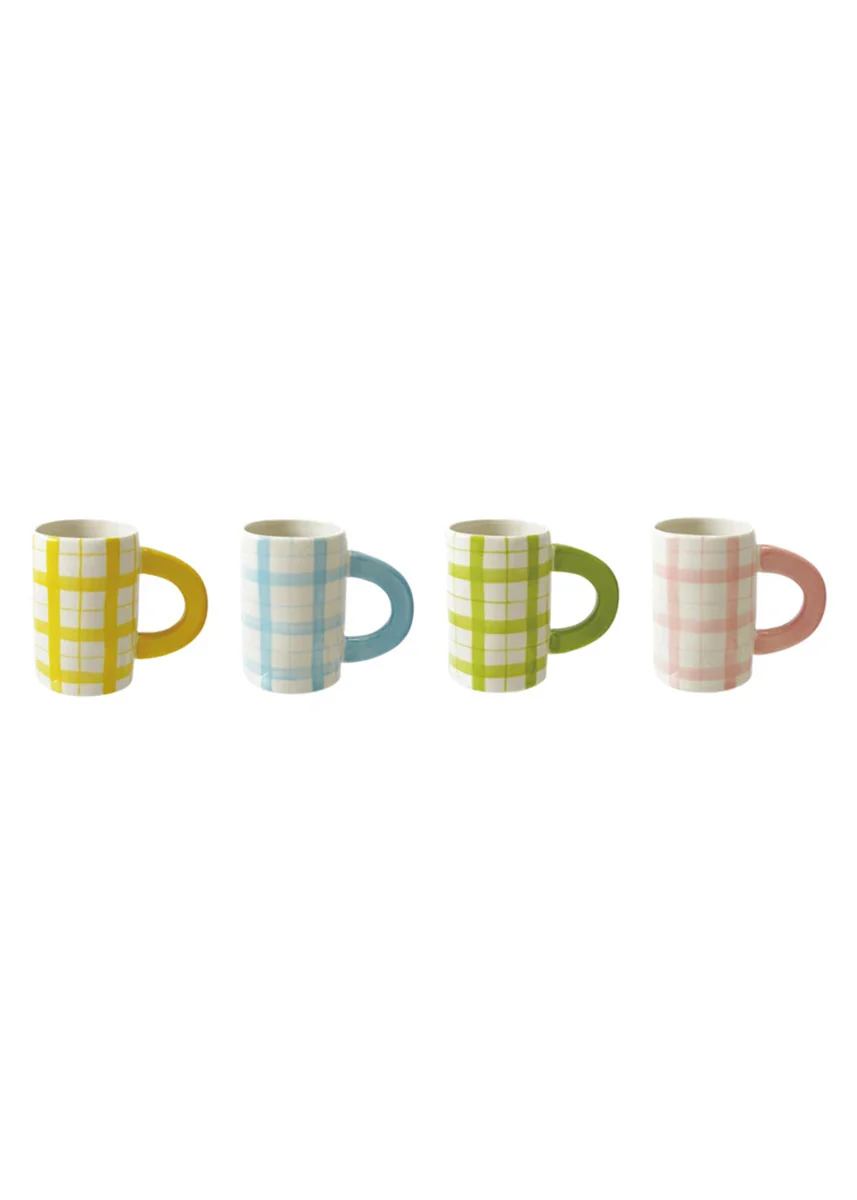 Spring Plaid Mug - Image 2