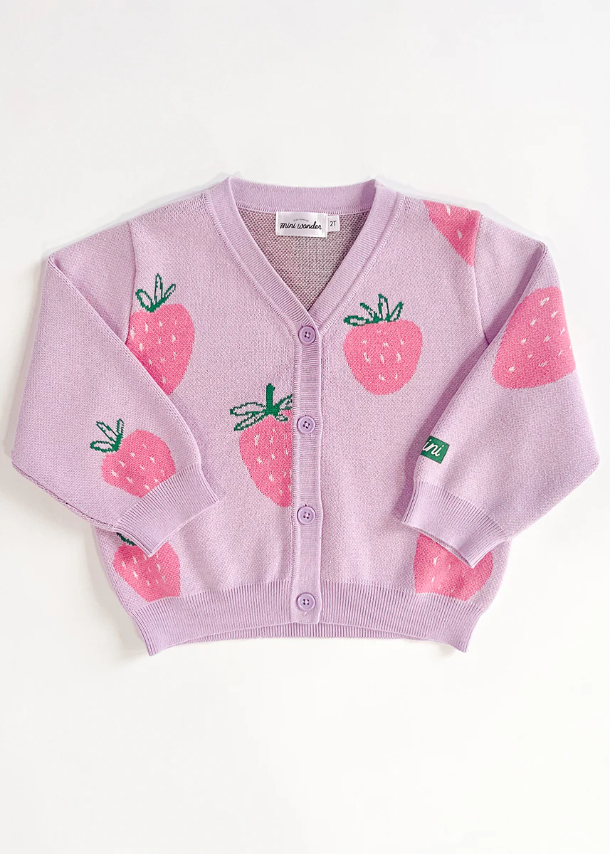 Strawberries Cardigan - Image 2