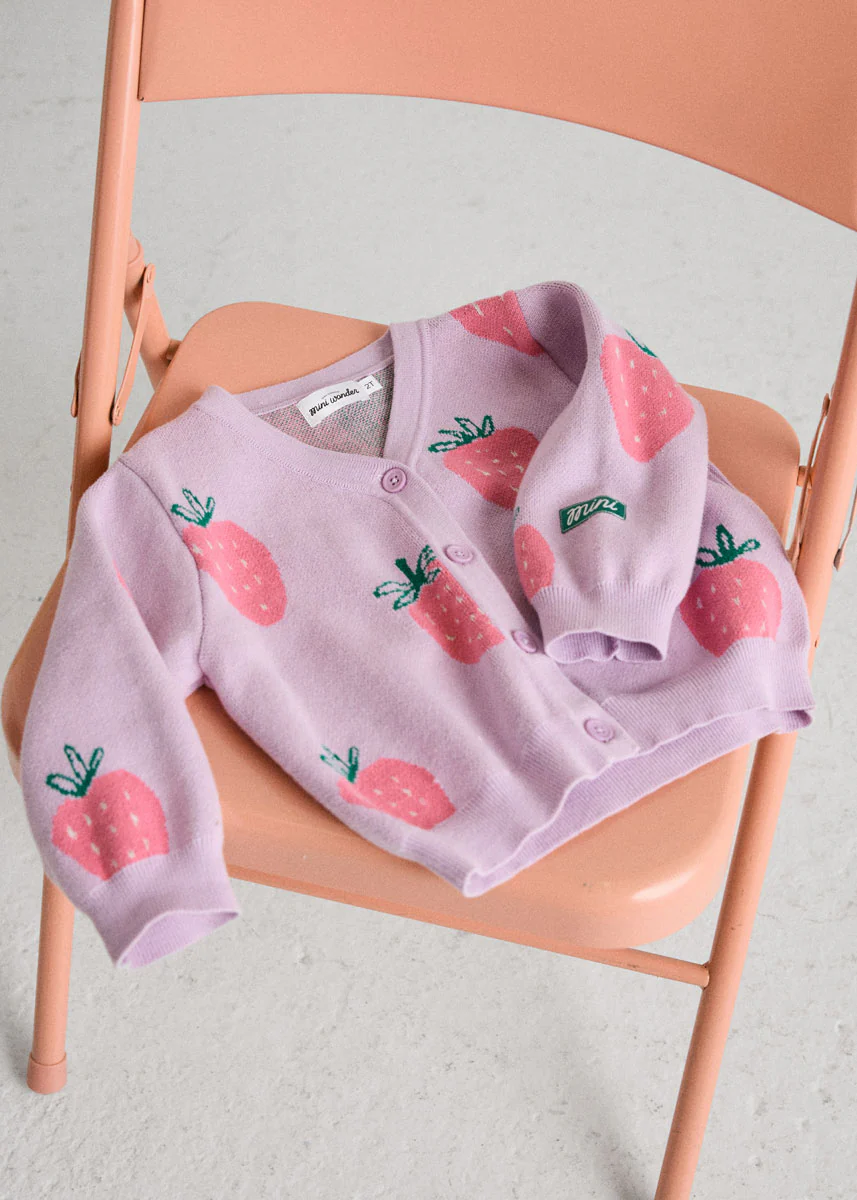 Strawberries Cardigan - Image 3