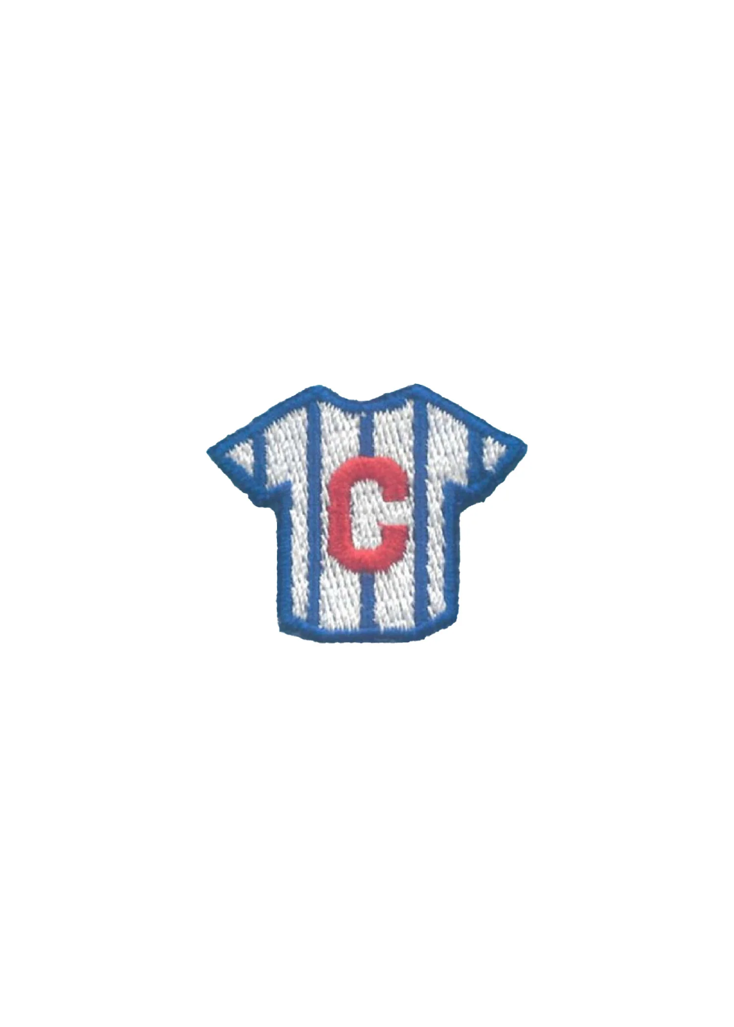 Striped Jersey Patch - Blue & Red - Image 2