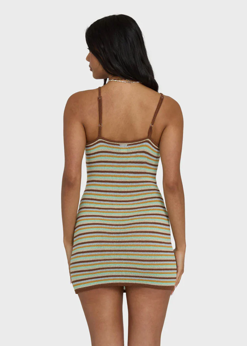 Summer Sun Mini Dress - Brown Stone - Image 3
