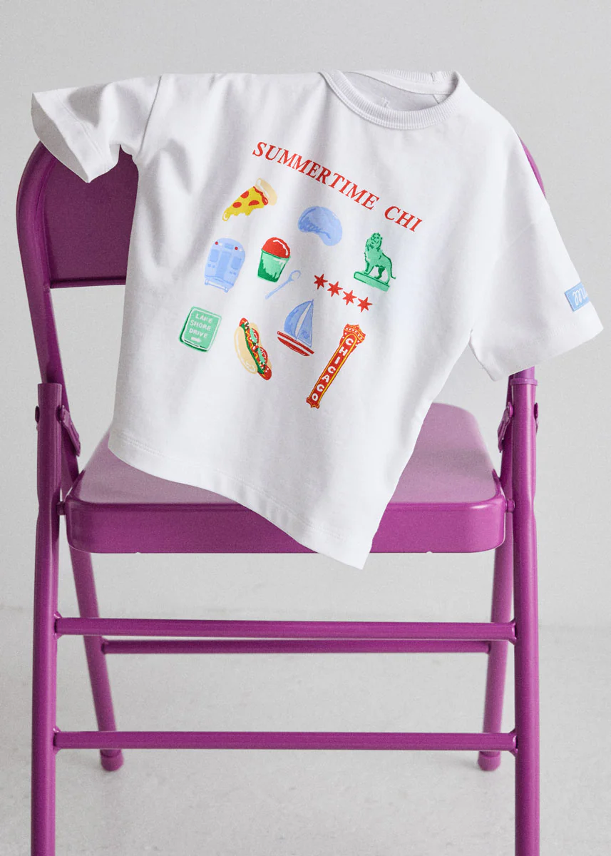 Summertime Chi Icons Oversized Tee - Image 2