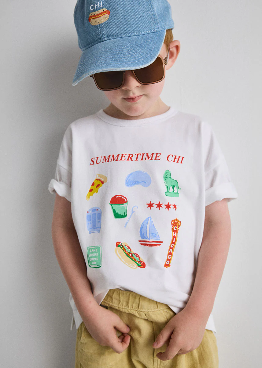 Summertime Chi Icons Oversized Tee - Image 4