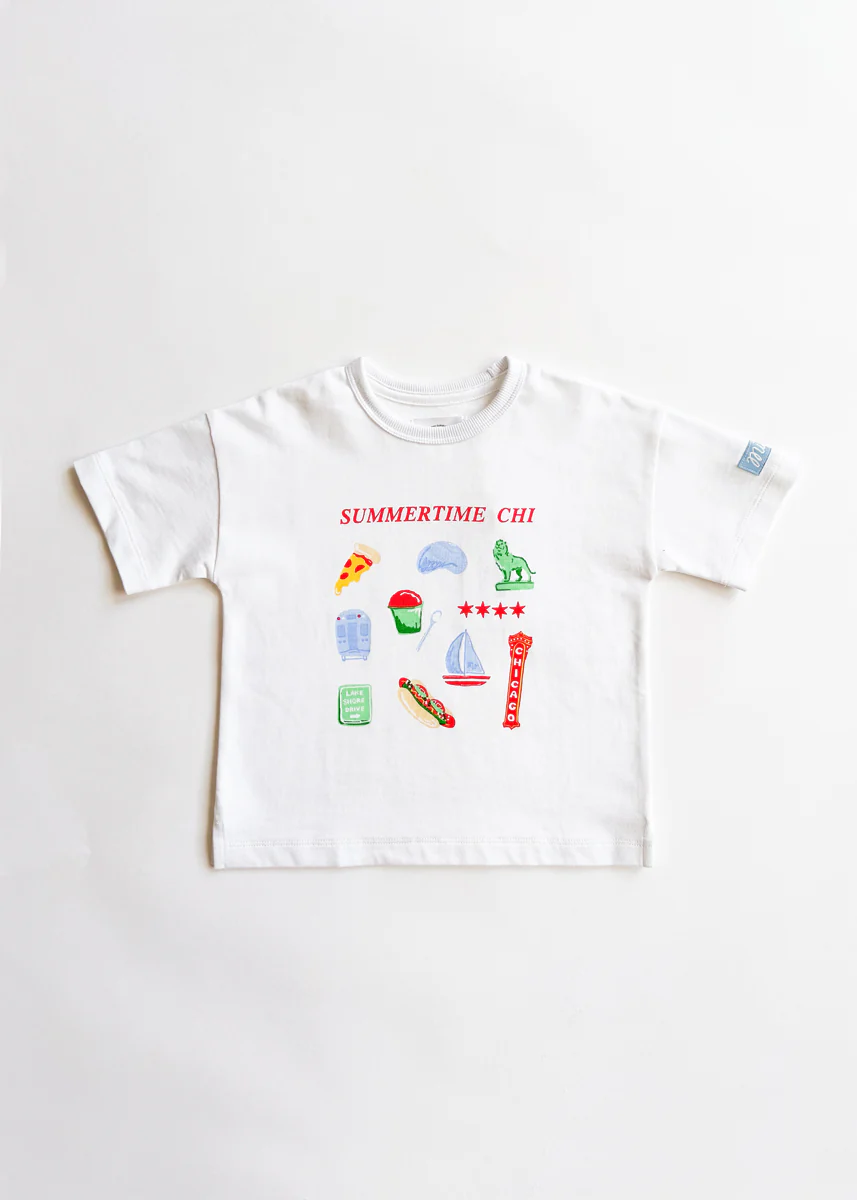 Summertime Chi Icons Oversized Tee - Image 6