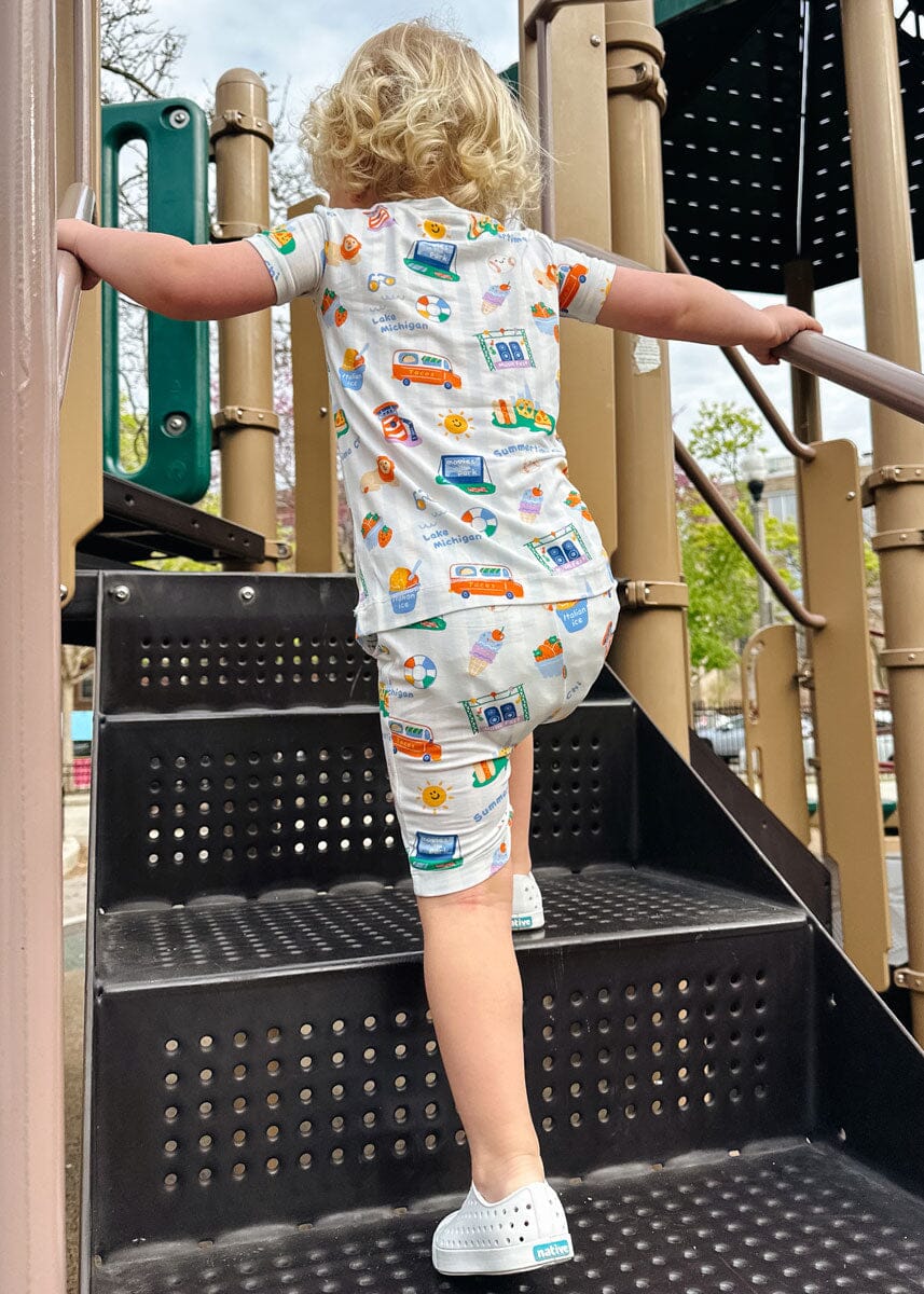 Summertime Chi Loungewear Set - S/S and Shorts - Image 4