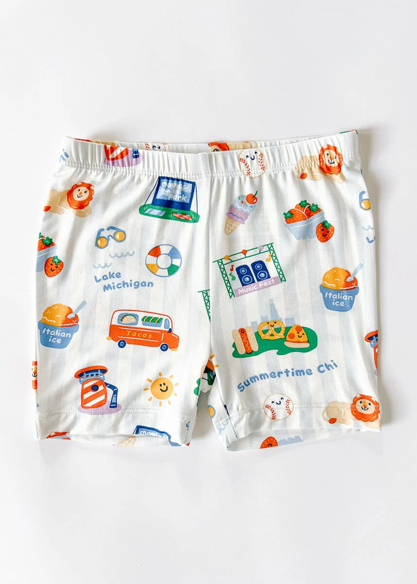 Summertime Chi Loungewear Set - S/S and Shorts - Image 6