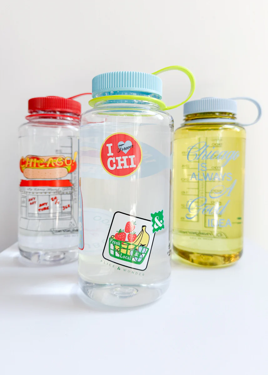 Summertime Chi Patches Nalgene 32oz - Clear - Image 4