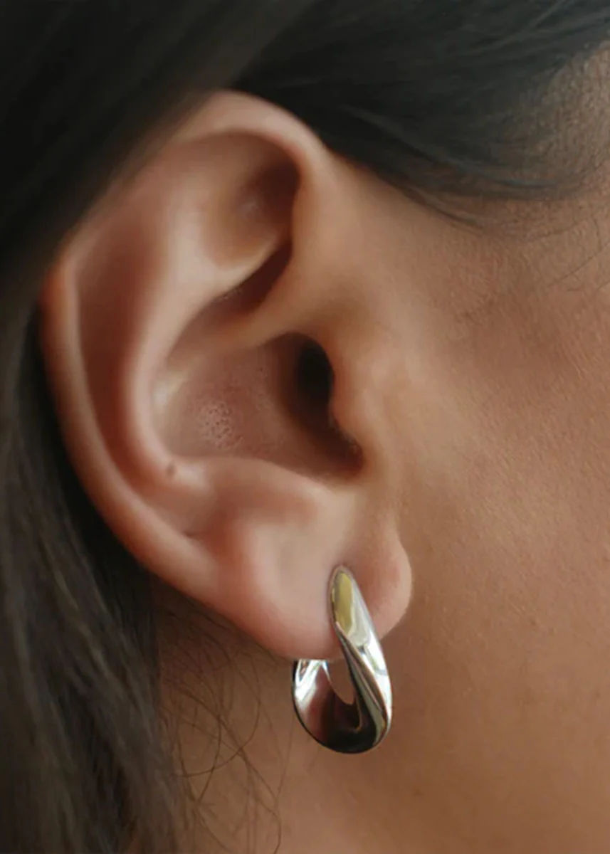Suri Earrings - Silver - Image 2