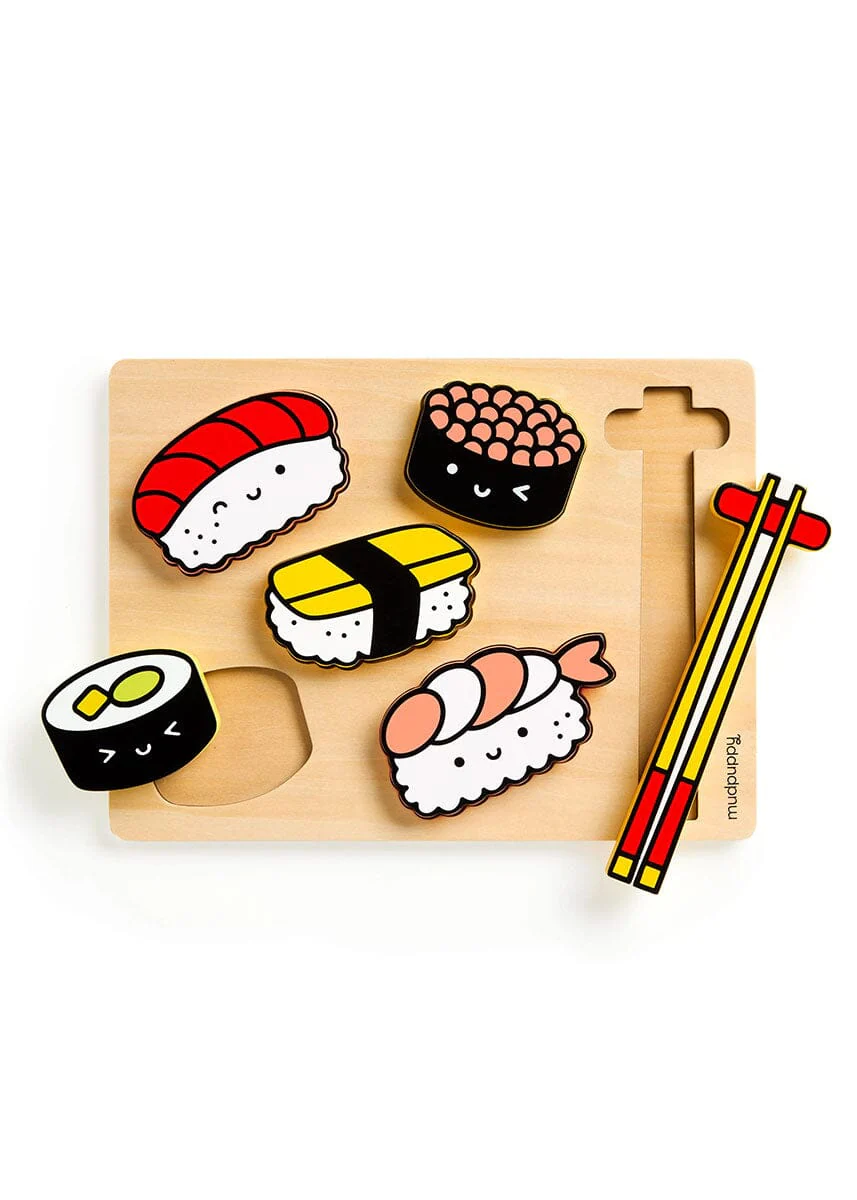 Sushi Friends Wooden Tray Puzzle - Image 2