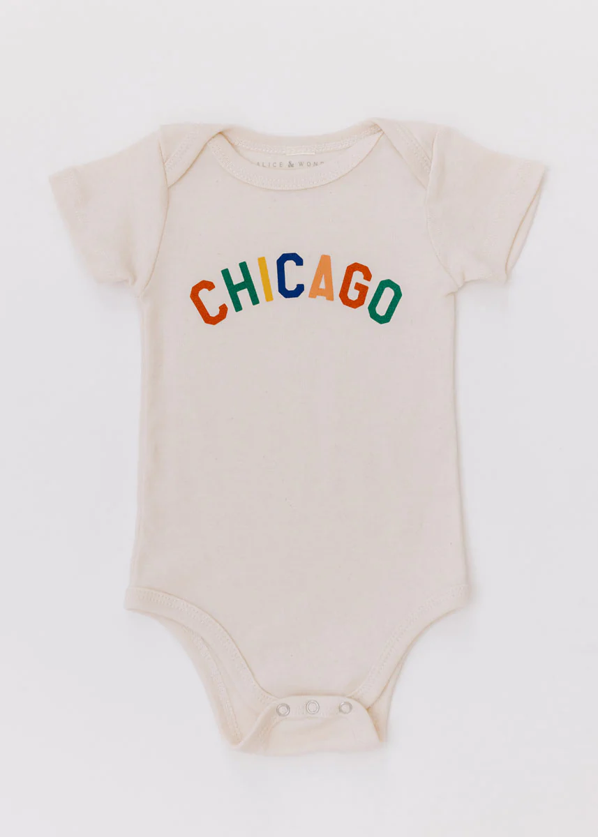 Sweet Home Chicago Onesie - Natural - Image 3