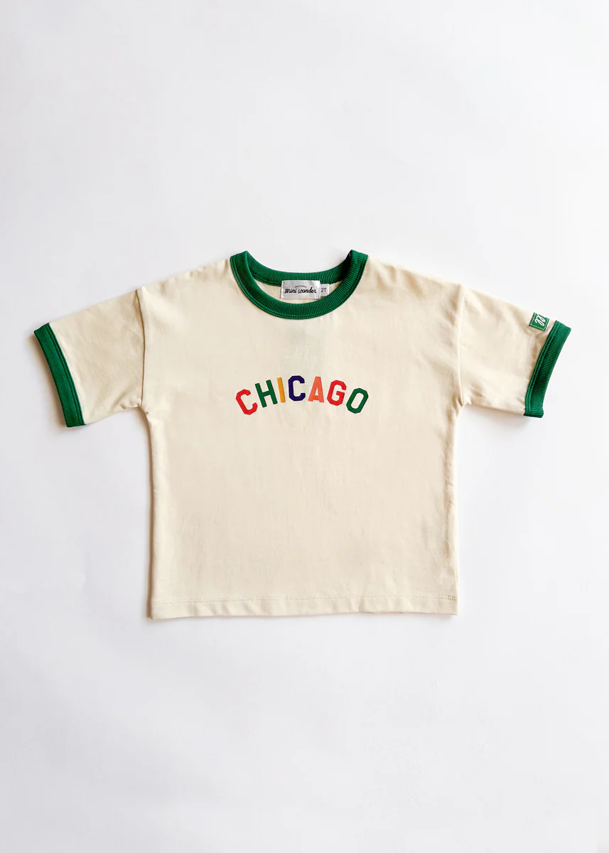 Sweet Home Chicago Oversized Ringer Tee - Image 4