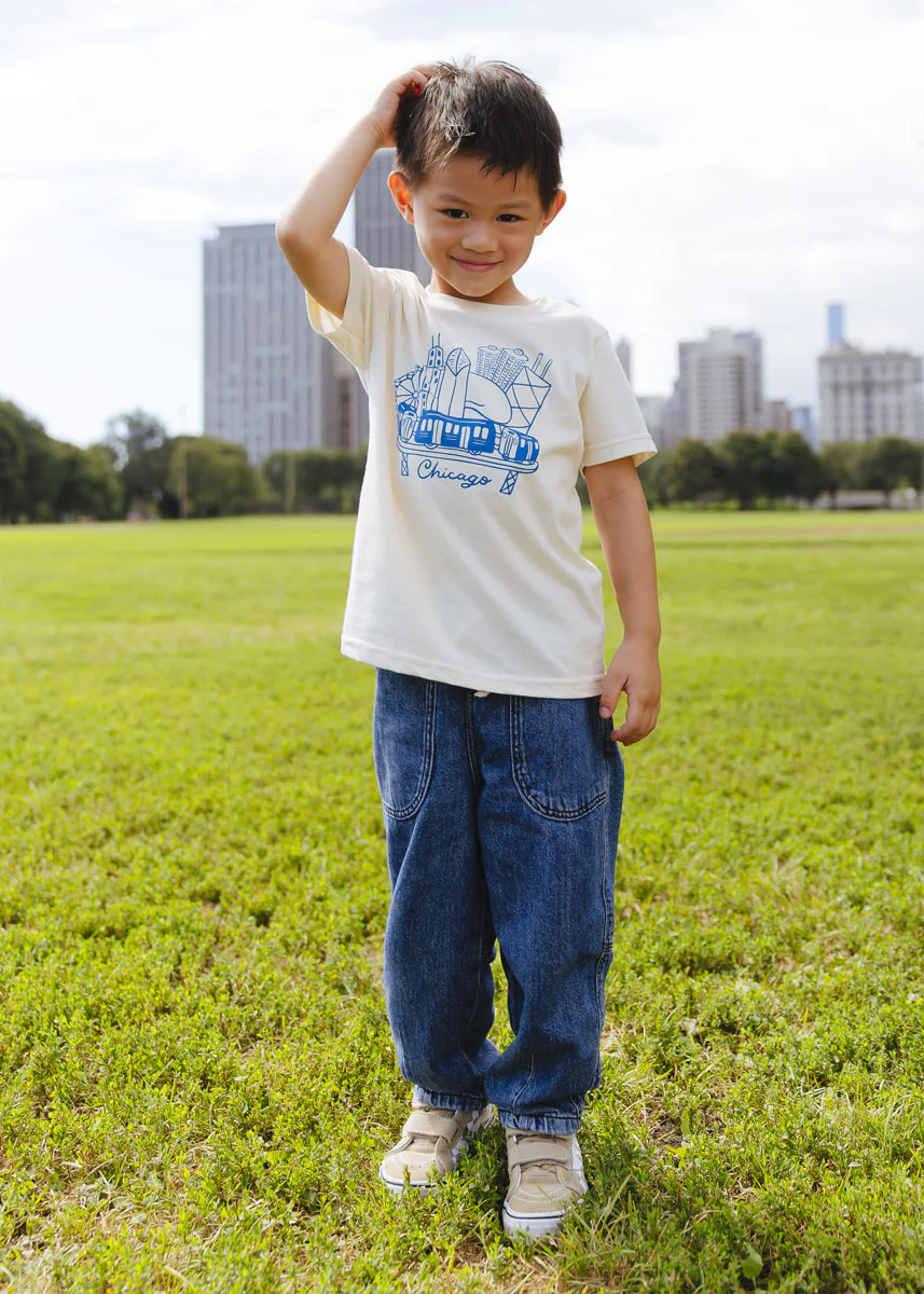 Sweet Home Chicago Skyline Baby & Toddler Tee - Image 6