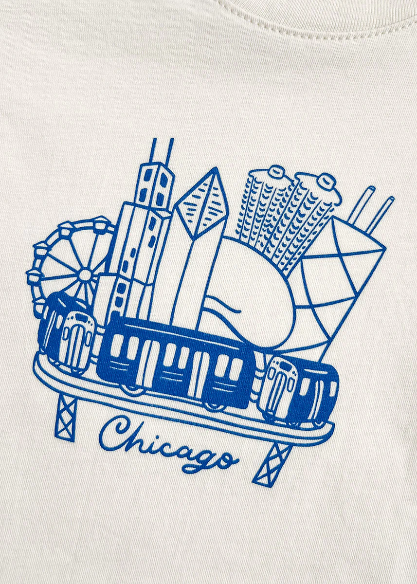 Sweet Home Chicago Skyline Baby & Toddler Tee - Image 7