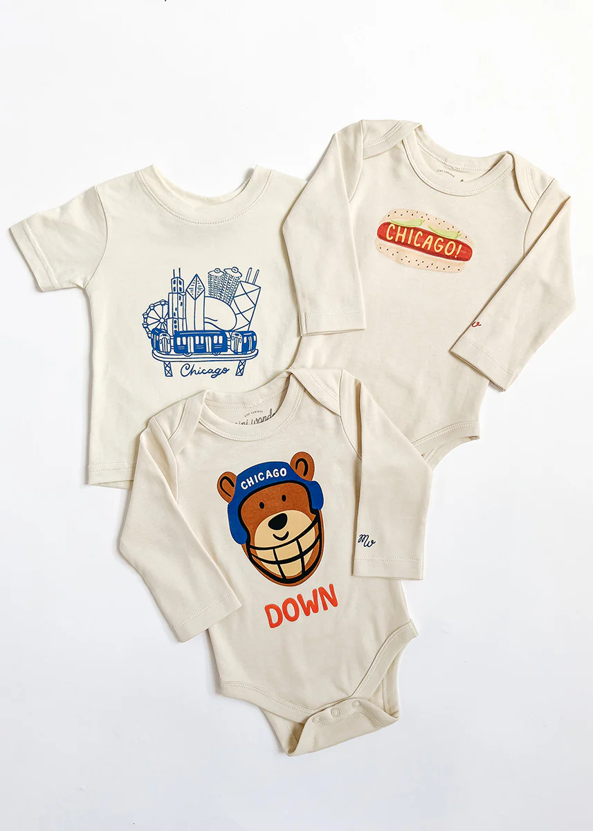 Sweet Home Chicago Skyline Baby & Toddler Tee - Image 9
