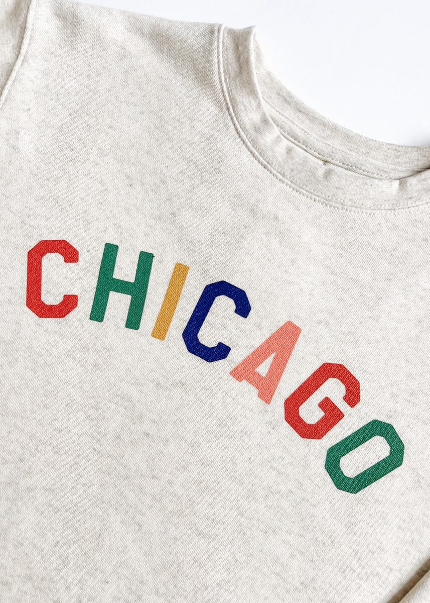 Sweet Home Chicago Sweatshirt - Heather Natural - Image 7