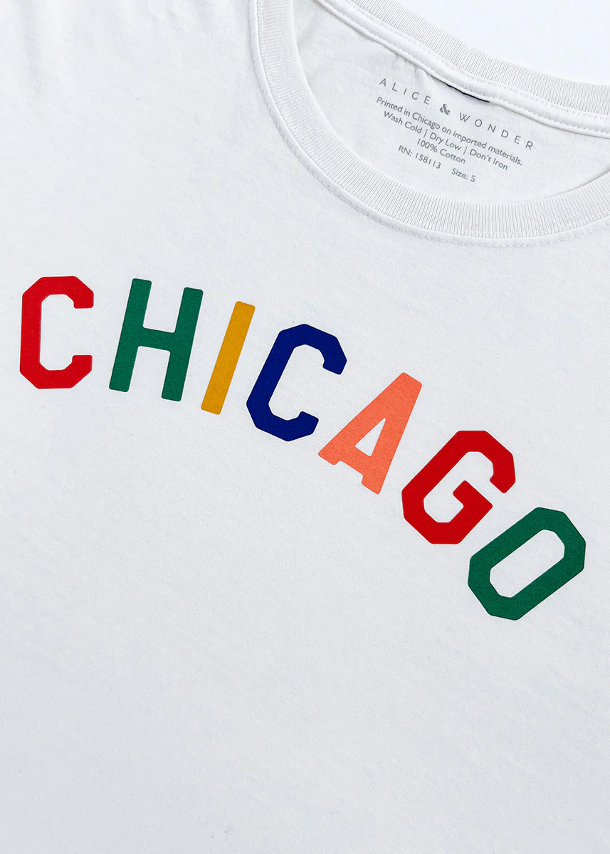 Sweet Home Chicago Tee - Vintage White - Image 3