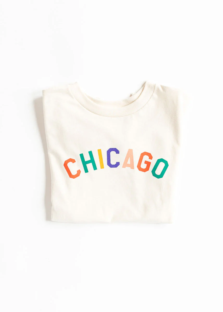 Sweet Home Chicago Toddler Tee - Natural - Image 3