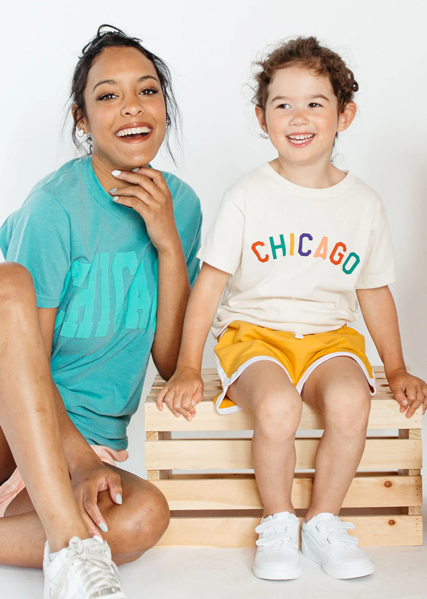 Sweet Home Chicago Toddler Tee - Natural - Image 5