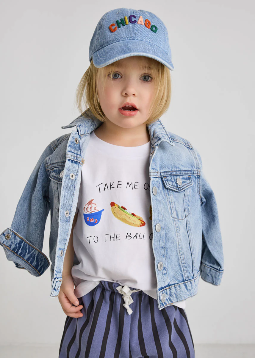 Take Me Out To The Ballgame Toddler Tee - Image 3