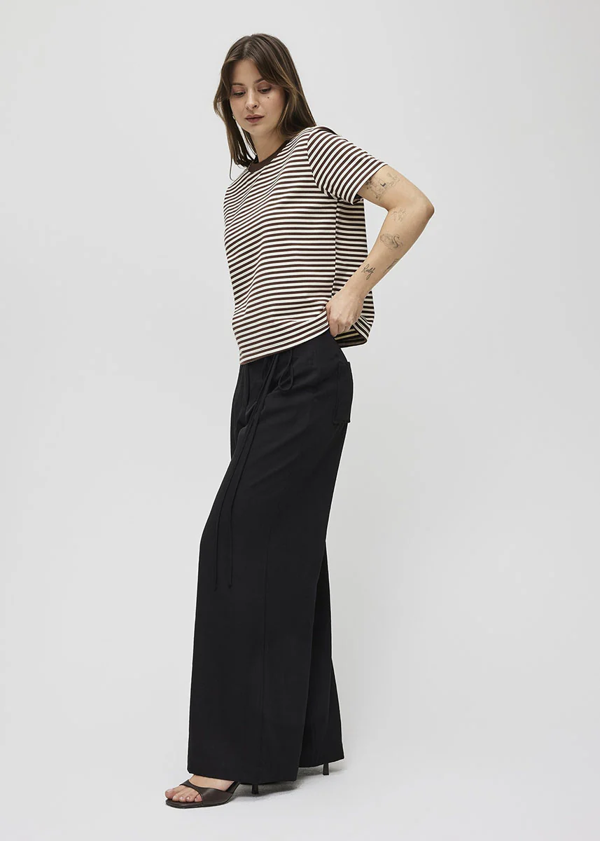 The Billie Top - Brown Cream - Image 2