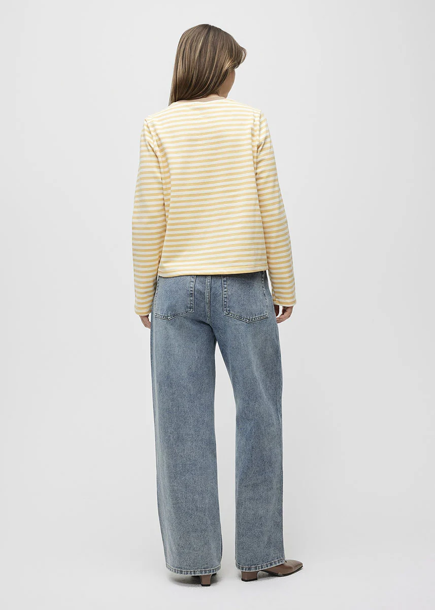 The Kathleen Top - Yellow Cream - Image 3